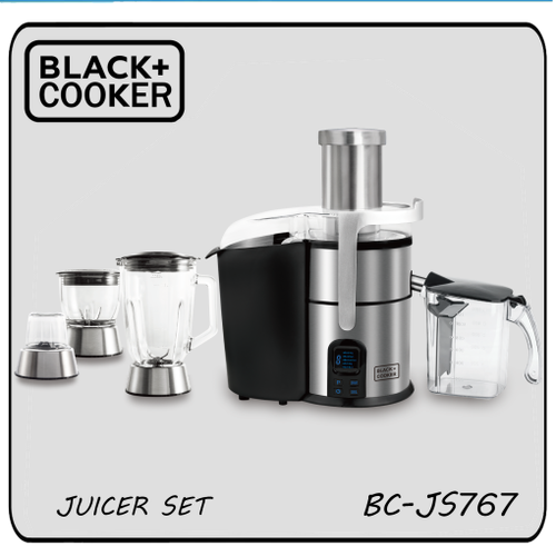 آبمیوه گیری و مخلوط کن چهار در یک بلک کوکر مدل BC-JS767