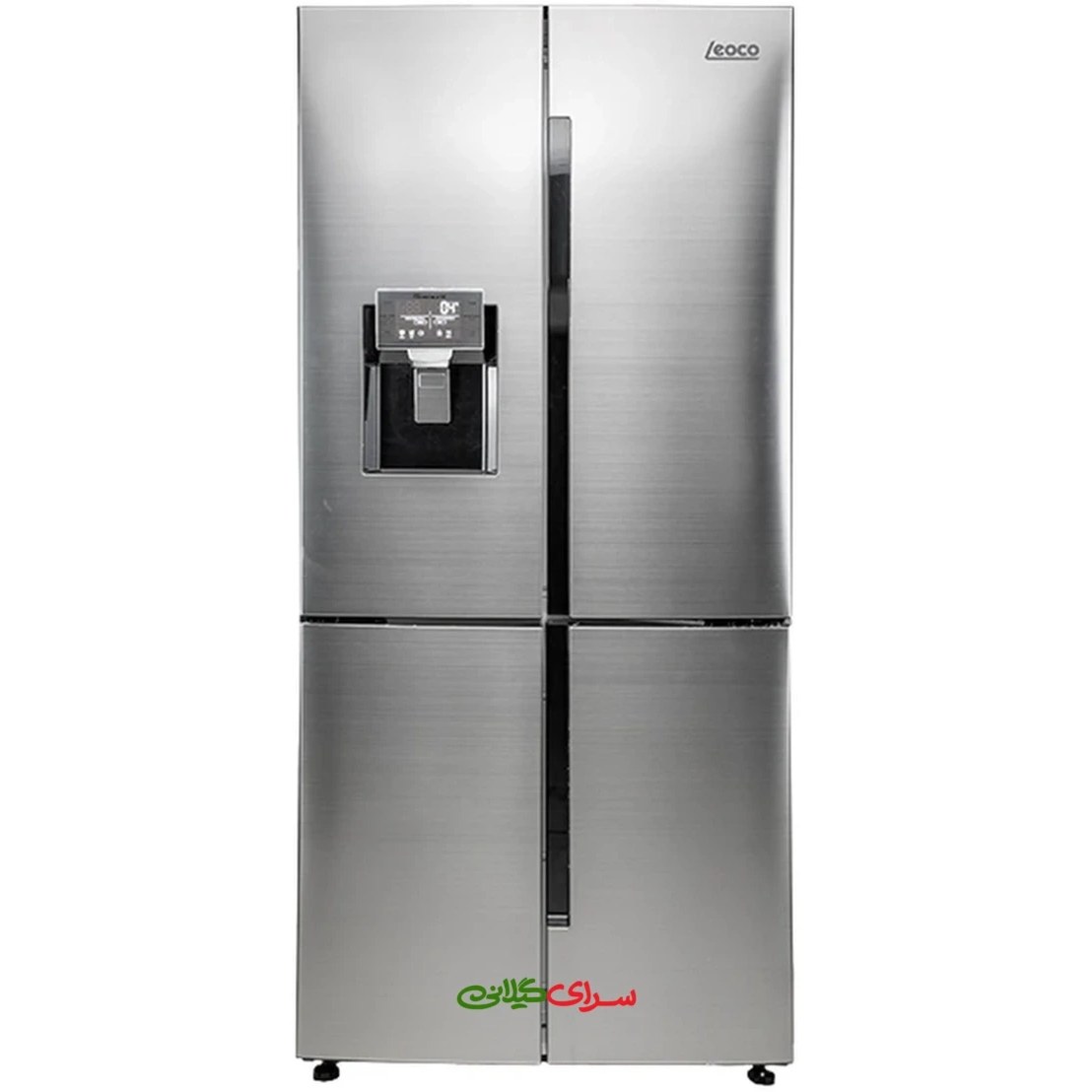 یخچال فریزر ساید بای ساید لئوکو مدل QUADRO ظرفیت ۲۸ فوت